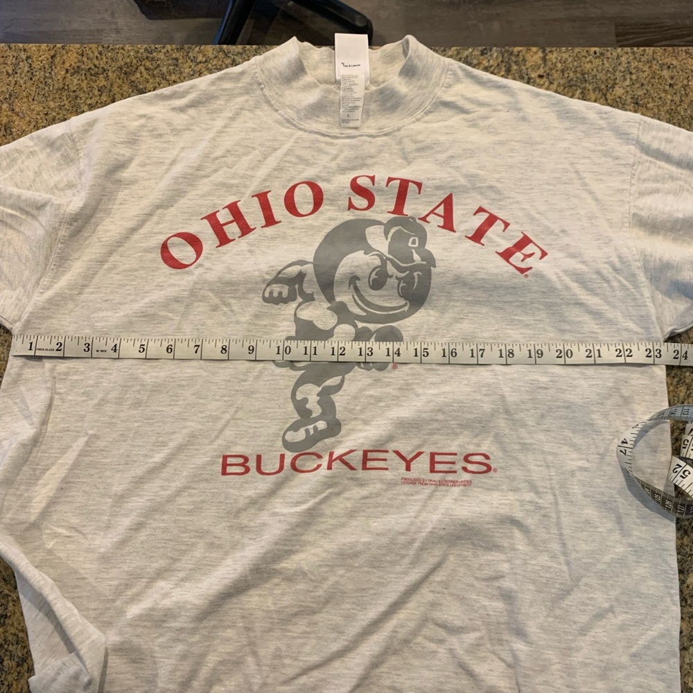 Vintage Ohio State Long Sleeve T-shirt Size Large - Picture 9 of 10